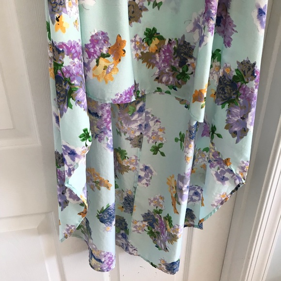 Spring hi low flowy dress - Picture 2 of 6